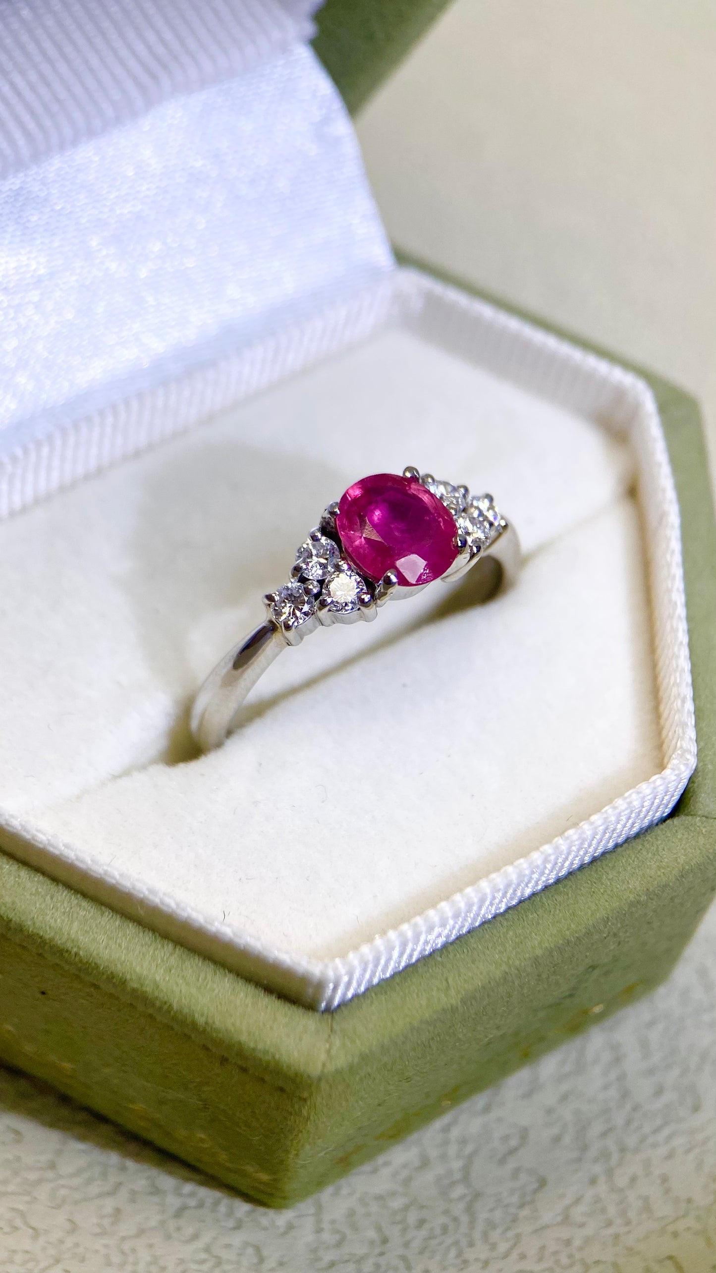 K18ゴールド&ダイヤモンドリング|ダイヤモンド2.31ct|日本製ヴィンテージエステートジュエリー