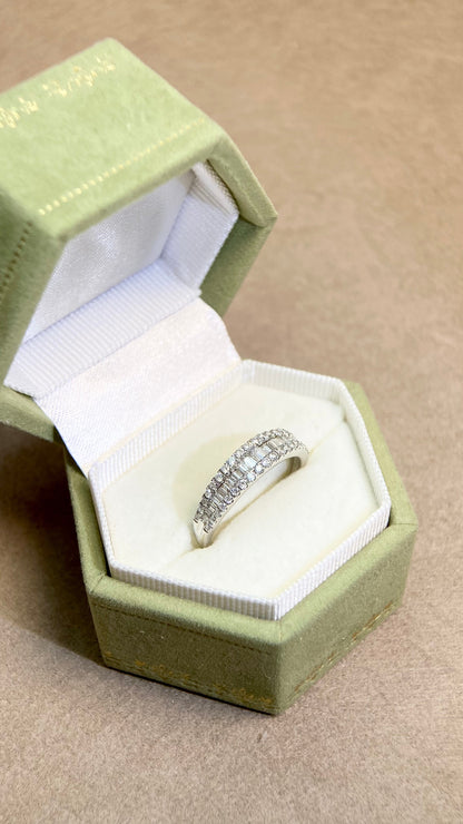 K18ゴールド＆ダイヤモンドリング｜ダイヤモンド2.31ct｜日本製ヴィンテージエステートジュエリー