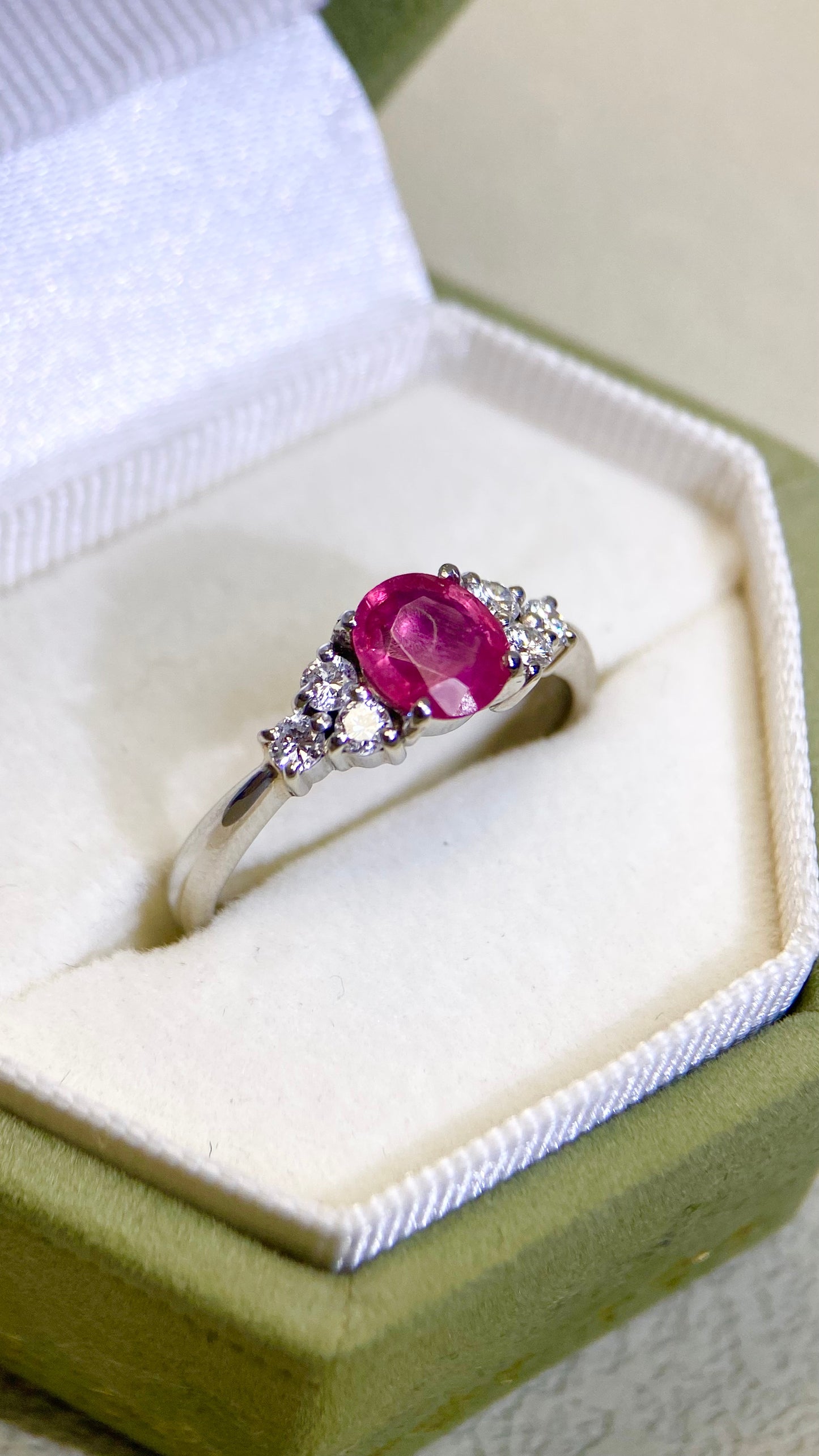 K18ゴールド＆ダイヤモンドリング｜ダイヤモンド2.31ct｜日本製ヴィンテージエステートジュエリー