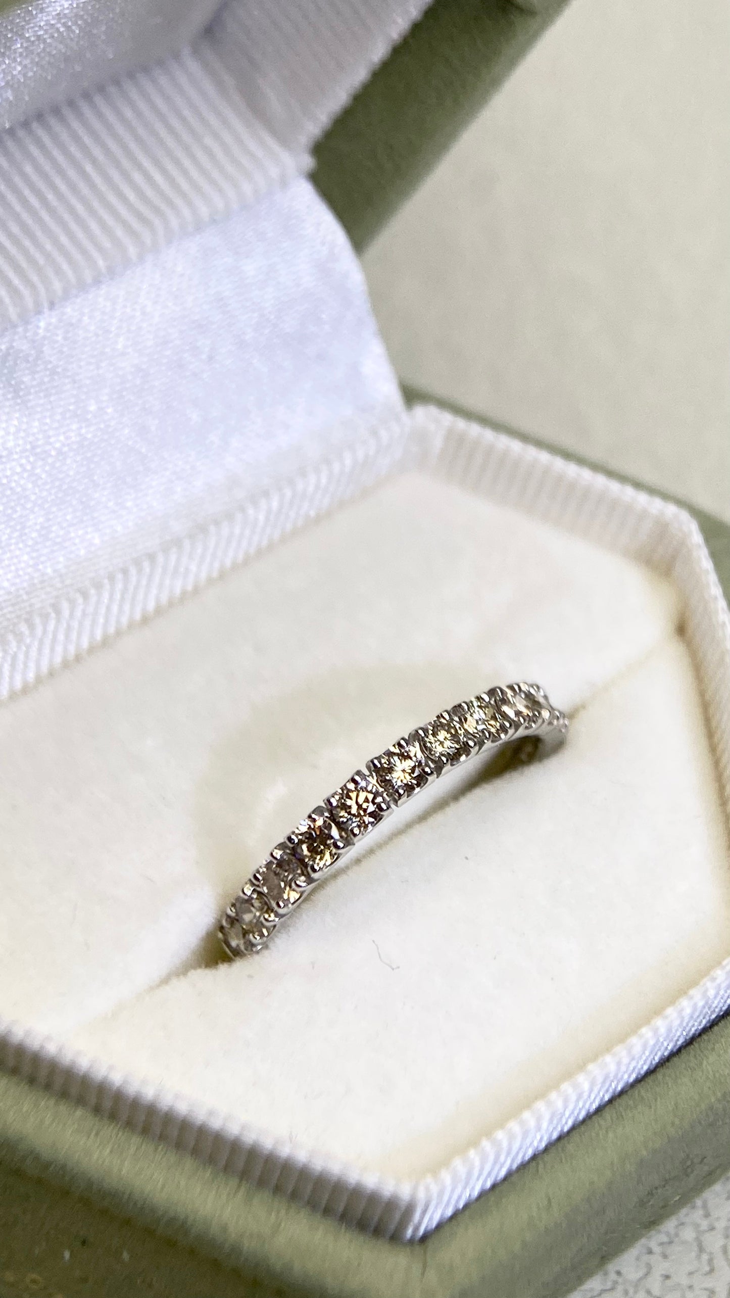 K18ゴールド＆ダイヤモンドリング｜ダイヤモンド2.31ct｜日本製ヴィンテージエステートジュエリー