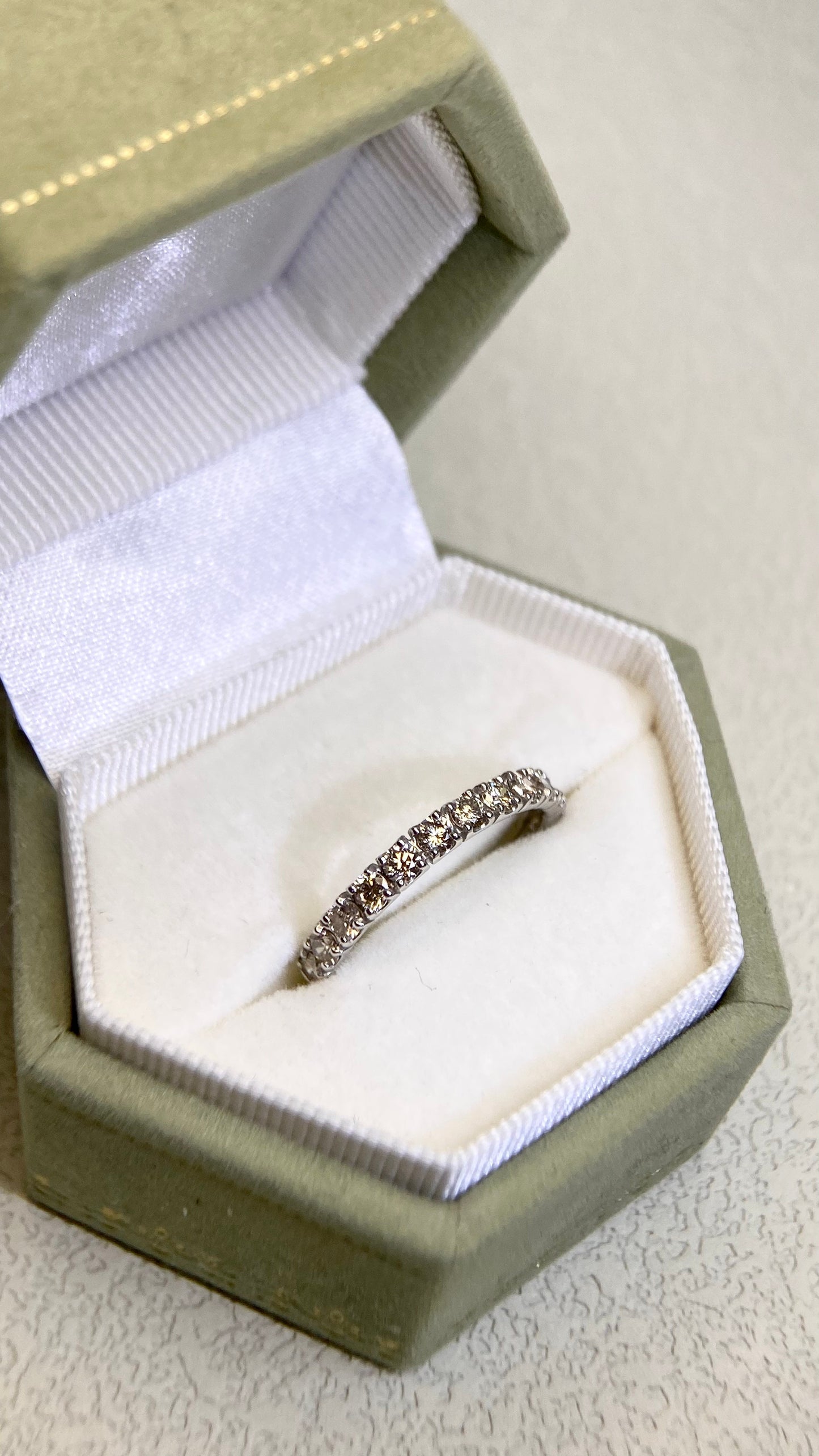 K18ゴールド＆ダイヤモンドリング｜ダイヤモンド2.31ct｜日本製ヴィンテージエステートジュエリー