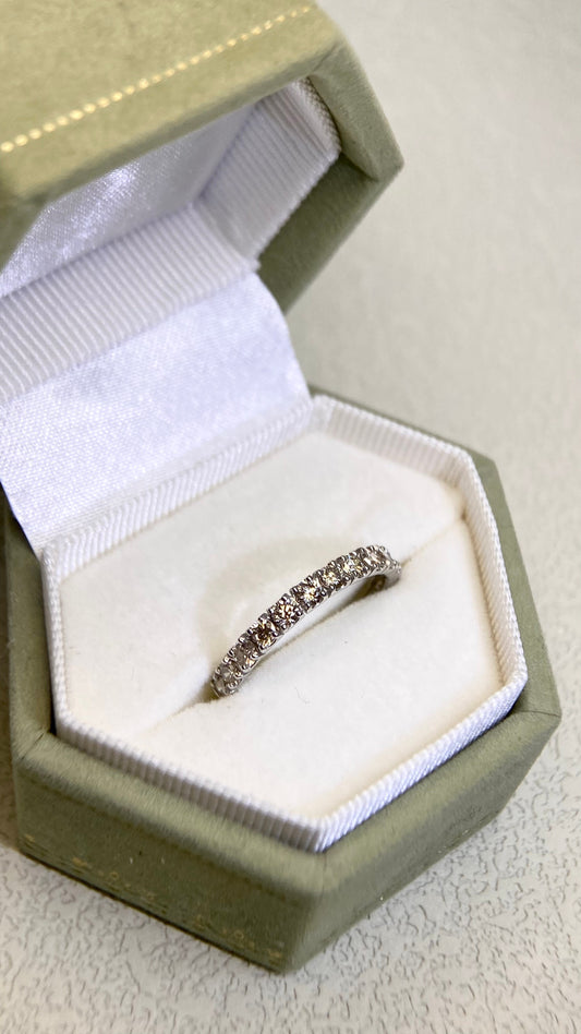 K18ゴールド＆ダイヤモンドリング｜ダイヤモンド2.31ct｜日本製ヴィンテージエステートジュエリー