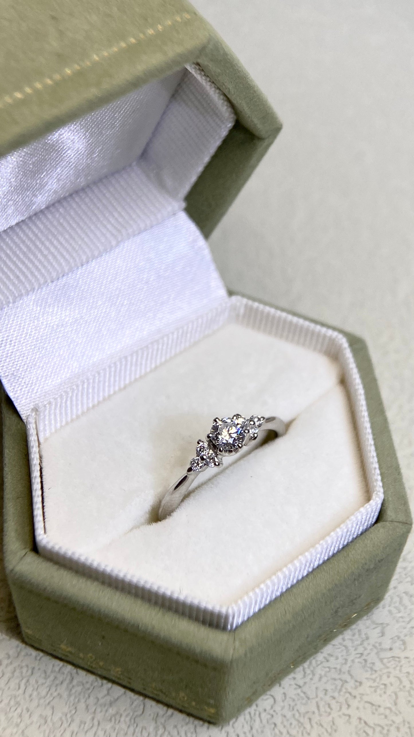 K18ゴールド＆ダイヤモンドリング｜ダイヤモンド2.31ct｜日本製ヴィンテージエステートジュエリー