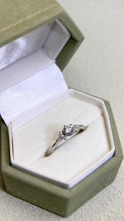 K18ゴールド＆ダイヤモンドリング｜ダイヤモンド2.31ct｜日本製ヴィンテージエステートジュエリー