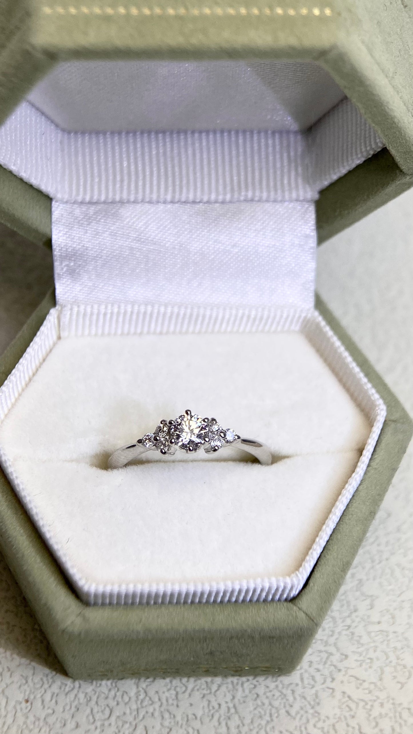 K18ゴールド＆ダイヤモンドリング｜ダイヤモンド2.31ct｜日本製ヴィンテージエステートジュエリー