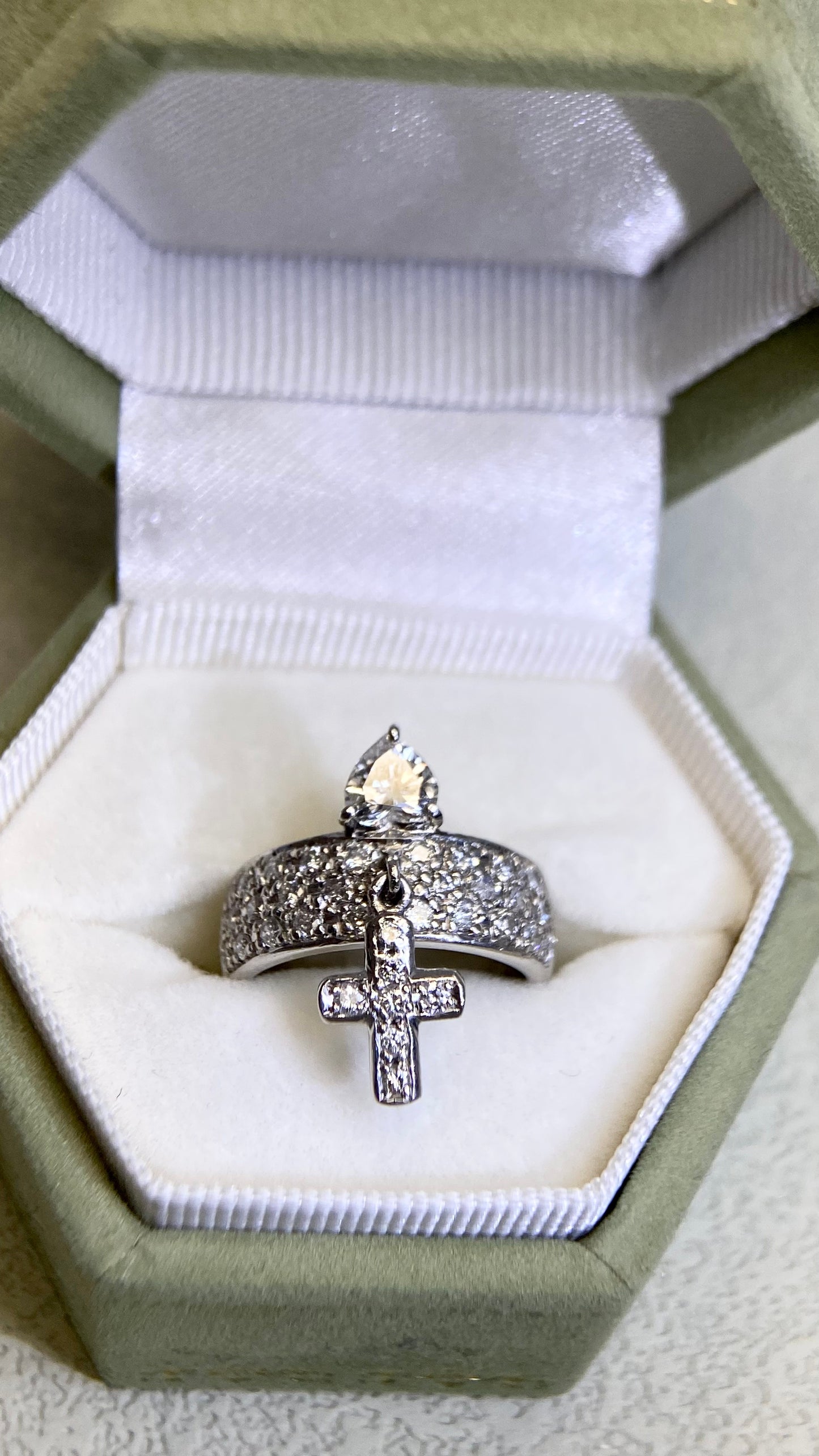 K18ゴールド＆ダイヤモンドリング｜ダイヤモンド2.31ct｜日本製ヴィンテージエステートジュエリー