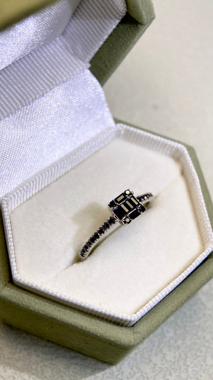 K18ゴールド＆ダイヤモンドリング｜ダイヤモンド2.31ct｜日本製ヴィンテージエステートジュエリー