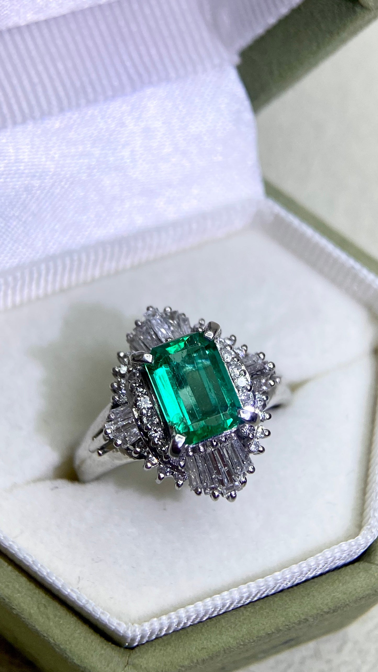 K18ゴールド＆ダイヤモンドリング｜ダイヤモンド2.31ct｜日本製ヴィンテージエステートジュエリー