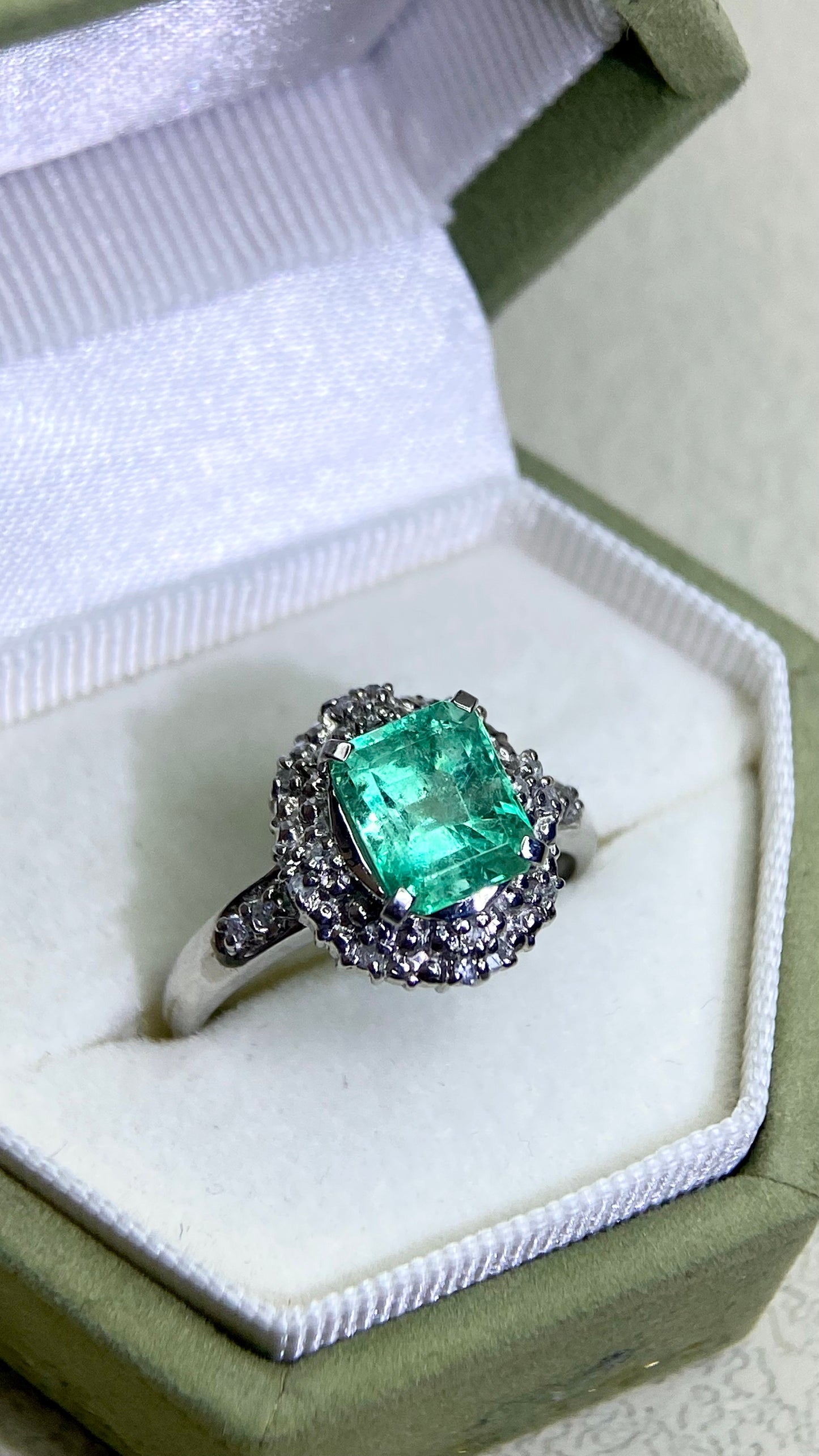 K18ゴールド＆ダイヤモンドリング｜ダイヤモンド2.31ct｜日本製ヴィンテージエステートジュエリー