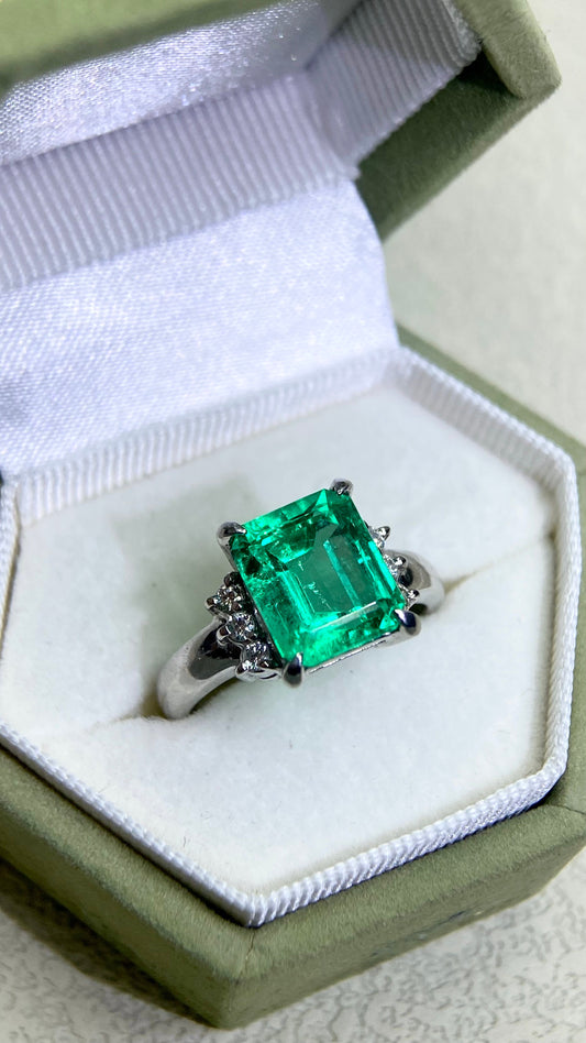 K18ゴールド＆ダイヤモンドリング｜ダイヤモンド2.31ct｜日本製ヴィンテージエステートジュエリー