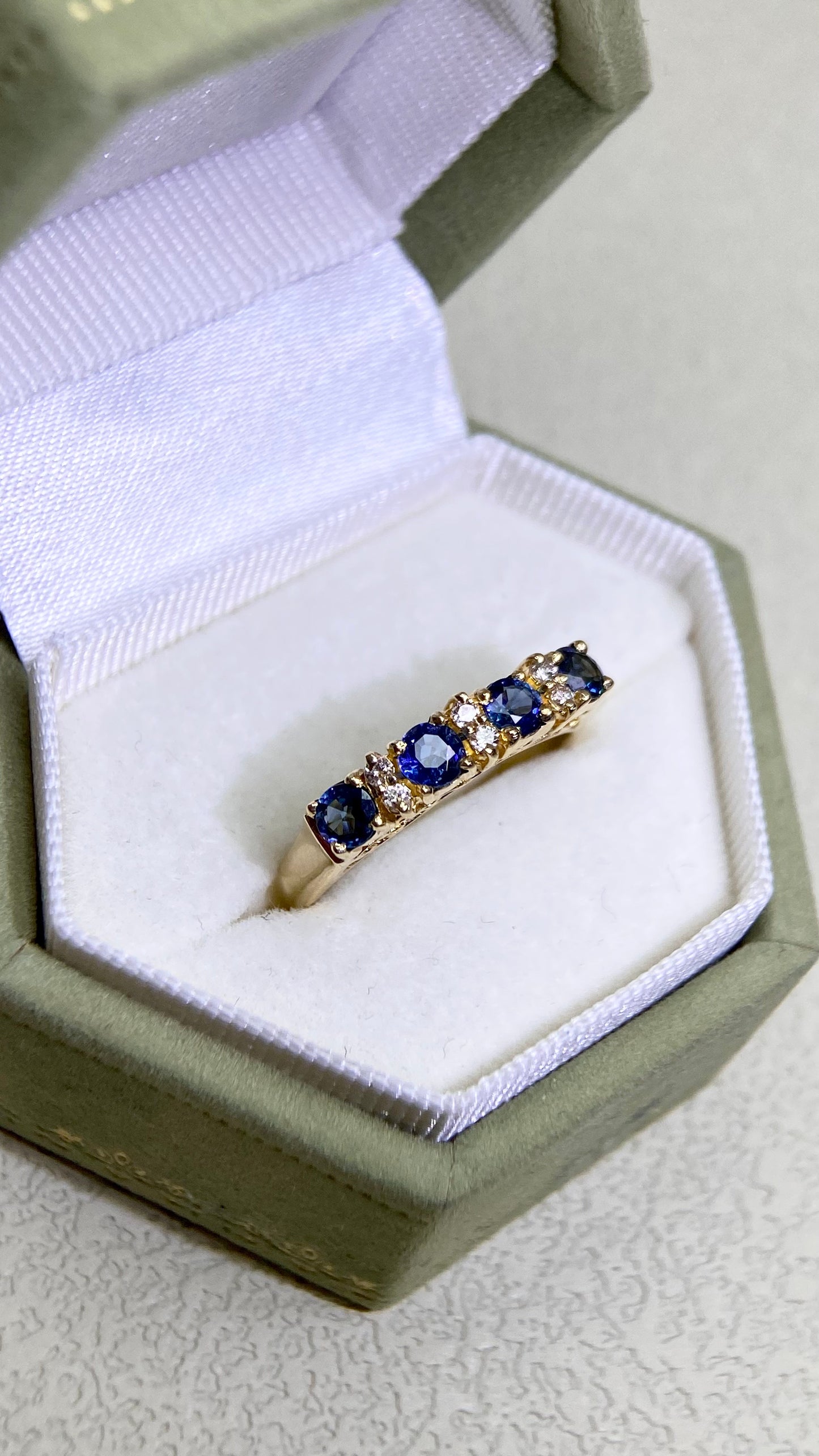 K18ゴールド＆ダイヤモンドリング｜ダイヤモンド2.31ct｜日本製ヴィンテージエステートジュエリー