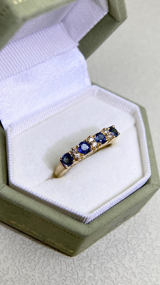 K18ゴールド＆ダイヤモンドリング｜ダイヤモンド2.31ct｜日本製ヴィンテージエステートジュエリー