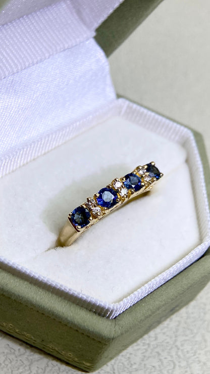 K18ゴールド＆ダイヤモンドリング｜ダイヤモンド2.31ct｜日本製ヴィンテージエステートジュエリー