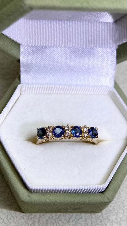 K18ゴールド＆ダイヤモンドリング｜ダイヤモンド2.31ct｜日本製ヴィンテージエステートジュエリー